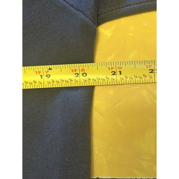 VTG Scottish Terrier Scottie Dog Faded Black Sweatshirt Grandmacore Large Granny - Picture 4 of 5